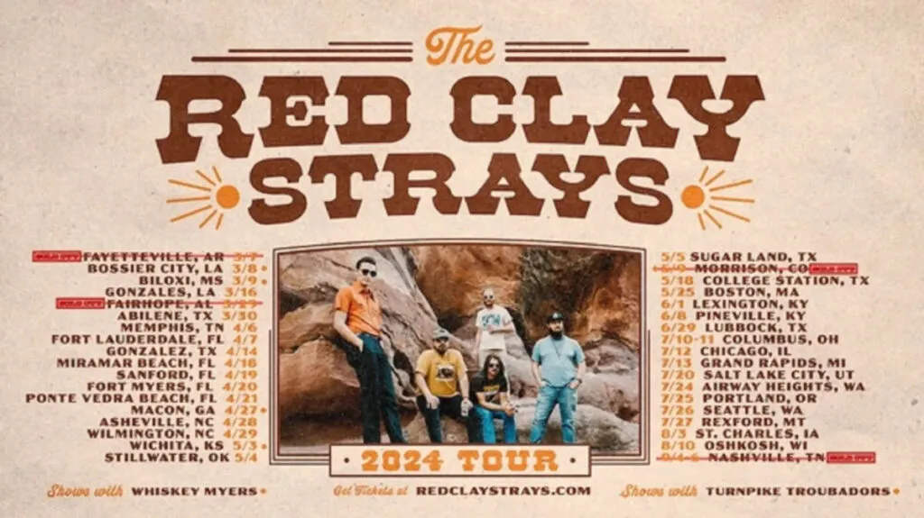 The Red Clay Strays at Greenfield Lake Amphitheater