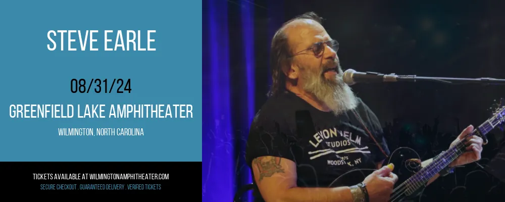 Steve Earle at Greenfield Lake Amphitheater
