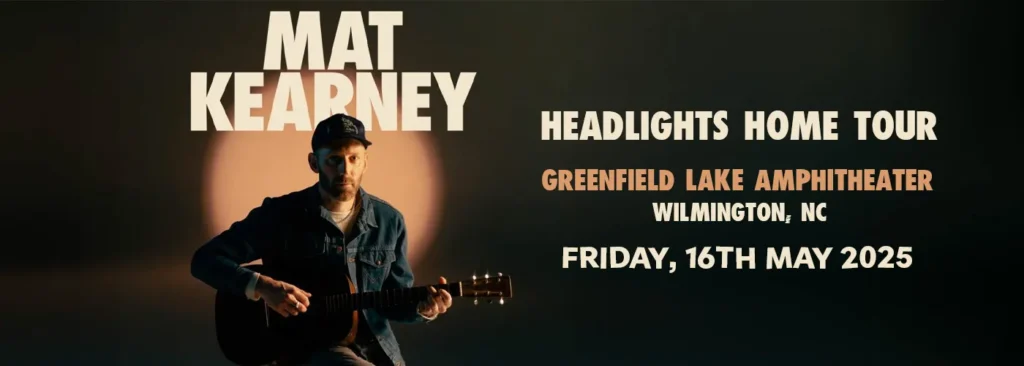 Mat Kearney at Greenfield Lake Amphitheater