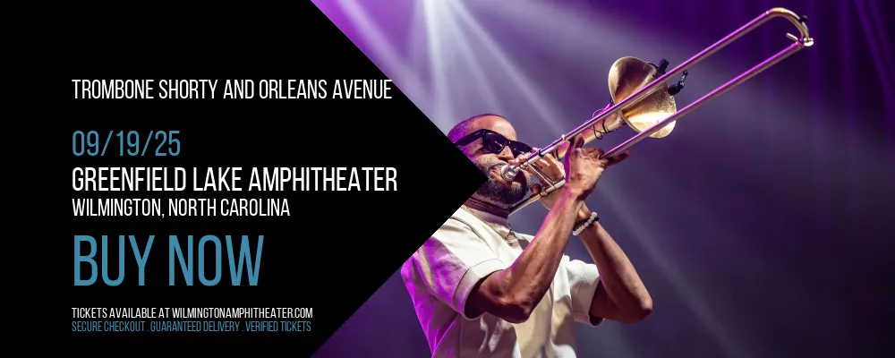 Trombone Shorty and Orleans Avenue at Greenfield Lake Amphitheater